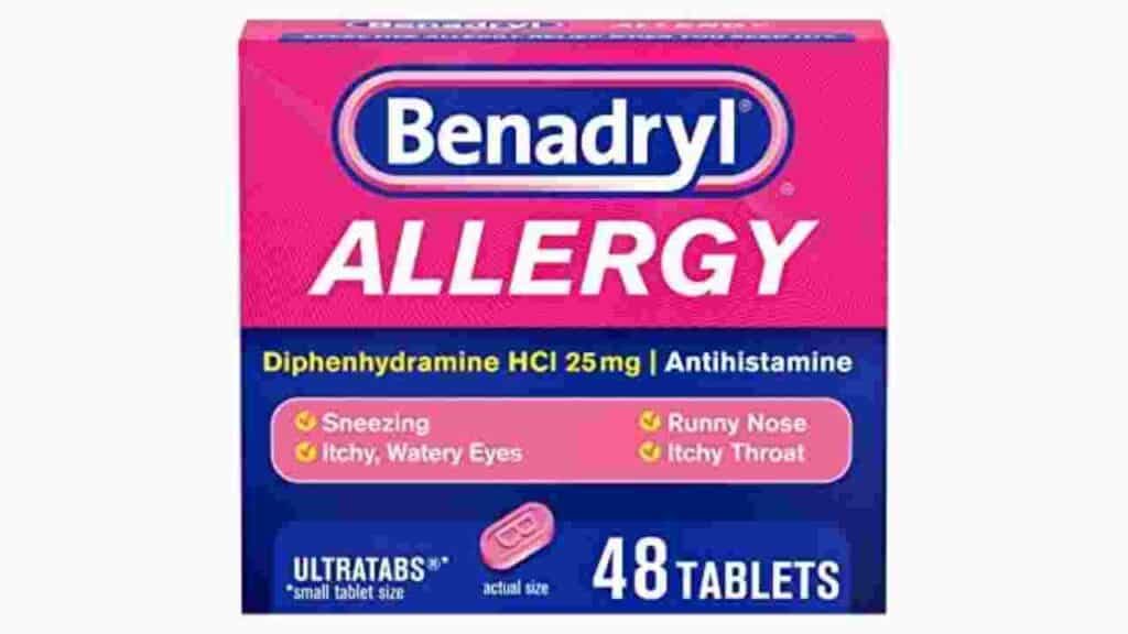 Benadryl Best Antihistamine For Tight Chest