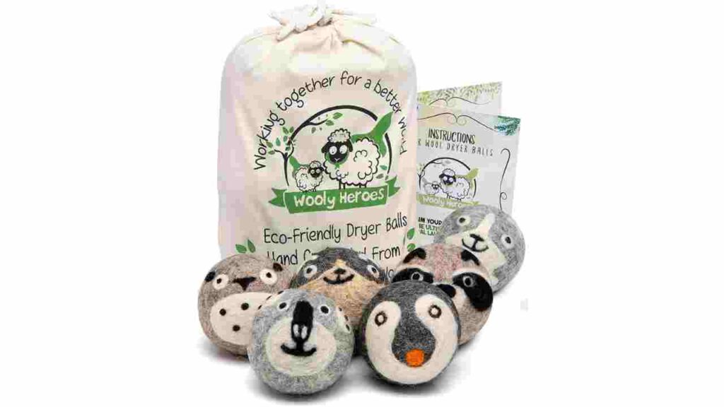 Wooly Heroes Dryer Balls For Pet Hair