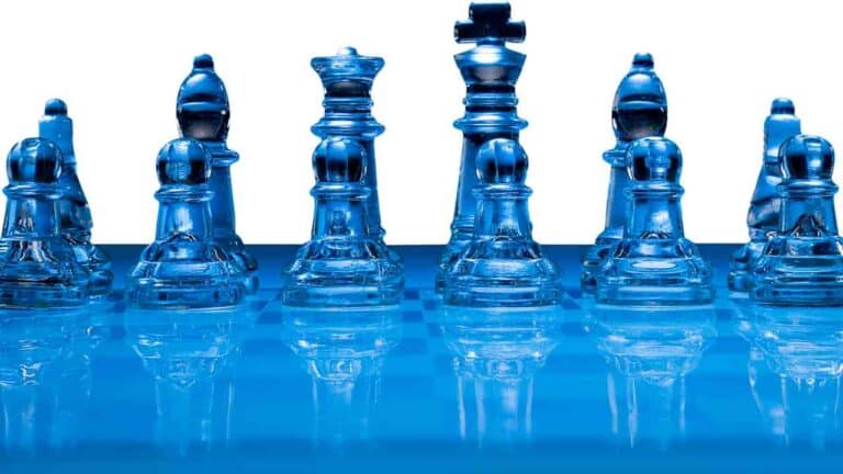 Blue Chess Set: The Perfect Game for Minds that Think Blue