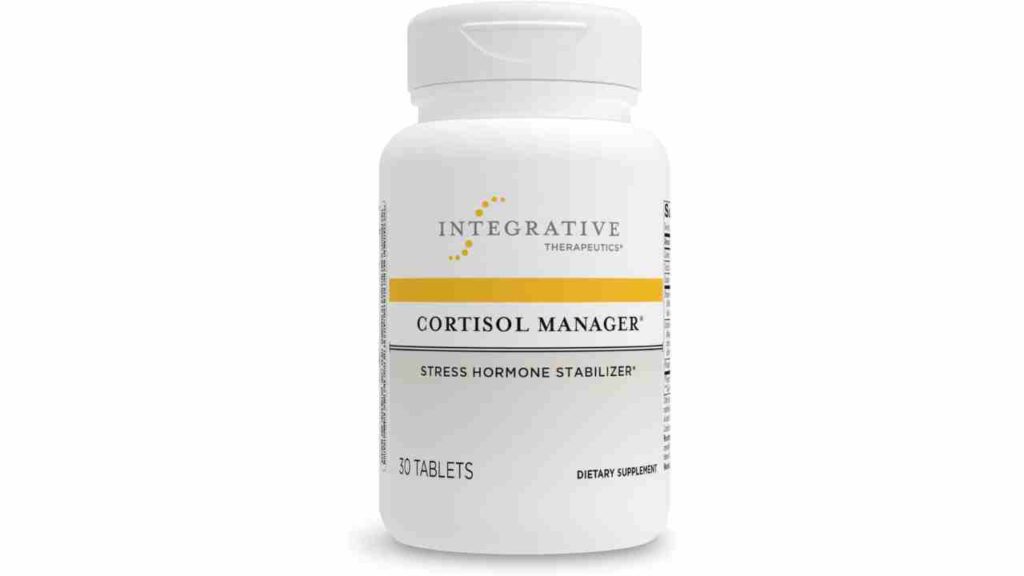 Integrative Therapeutics Cortisol Manager - Outings Devoted to Relaxation and Self Care