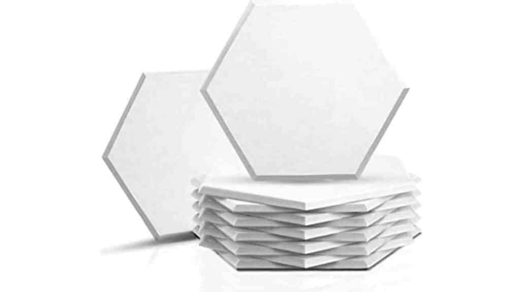 Sonic Acoustics 12 Pack Hexagon Acoustic Panels,