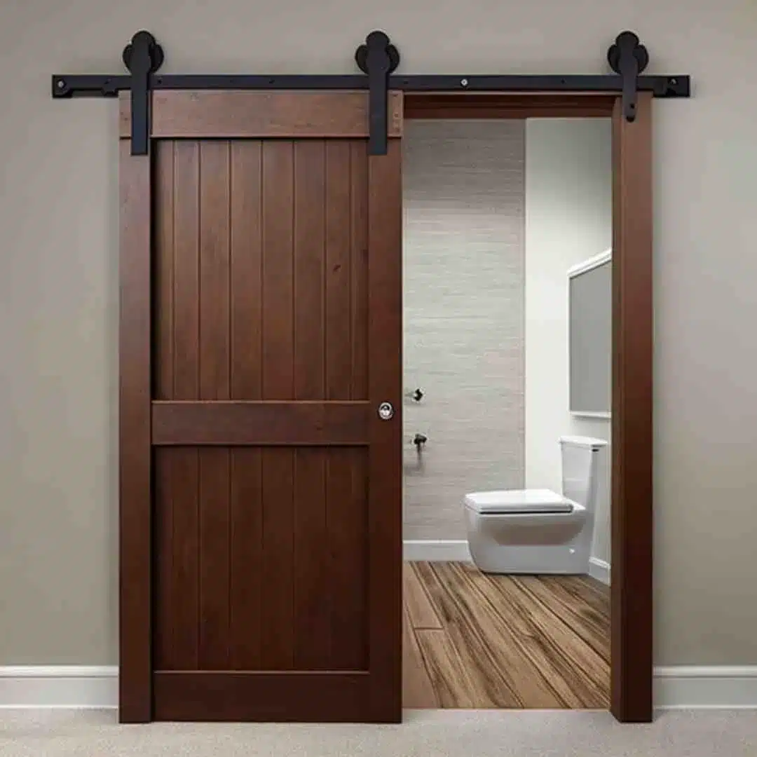Bathroom Door Ideas Sliding Barn Door SMG Images