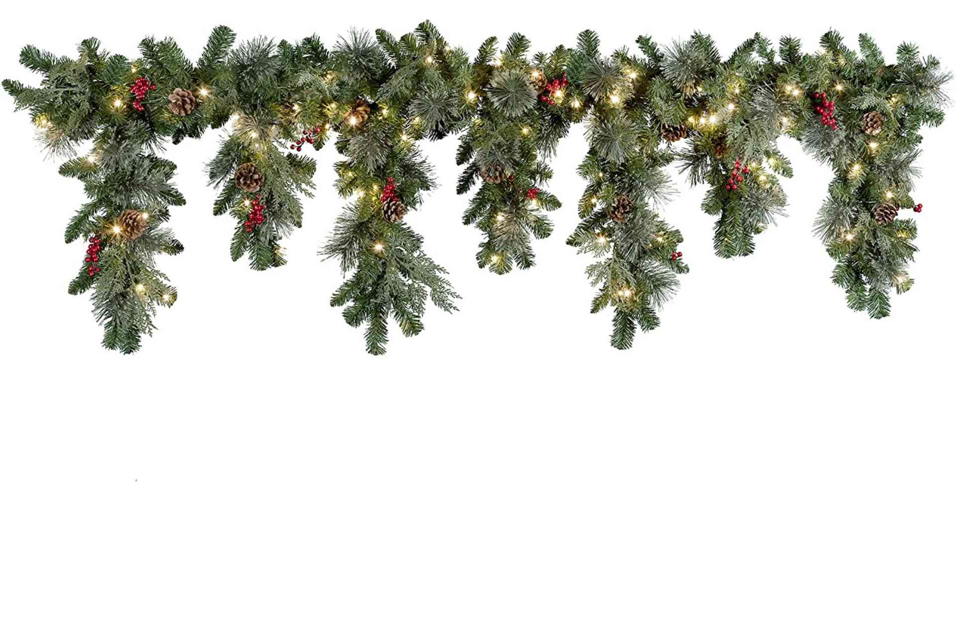 Cascading Garland for Mantle