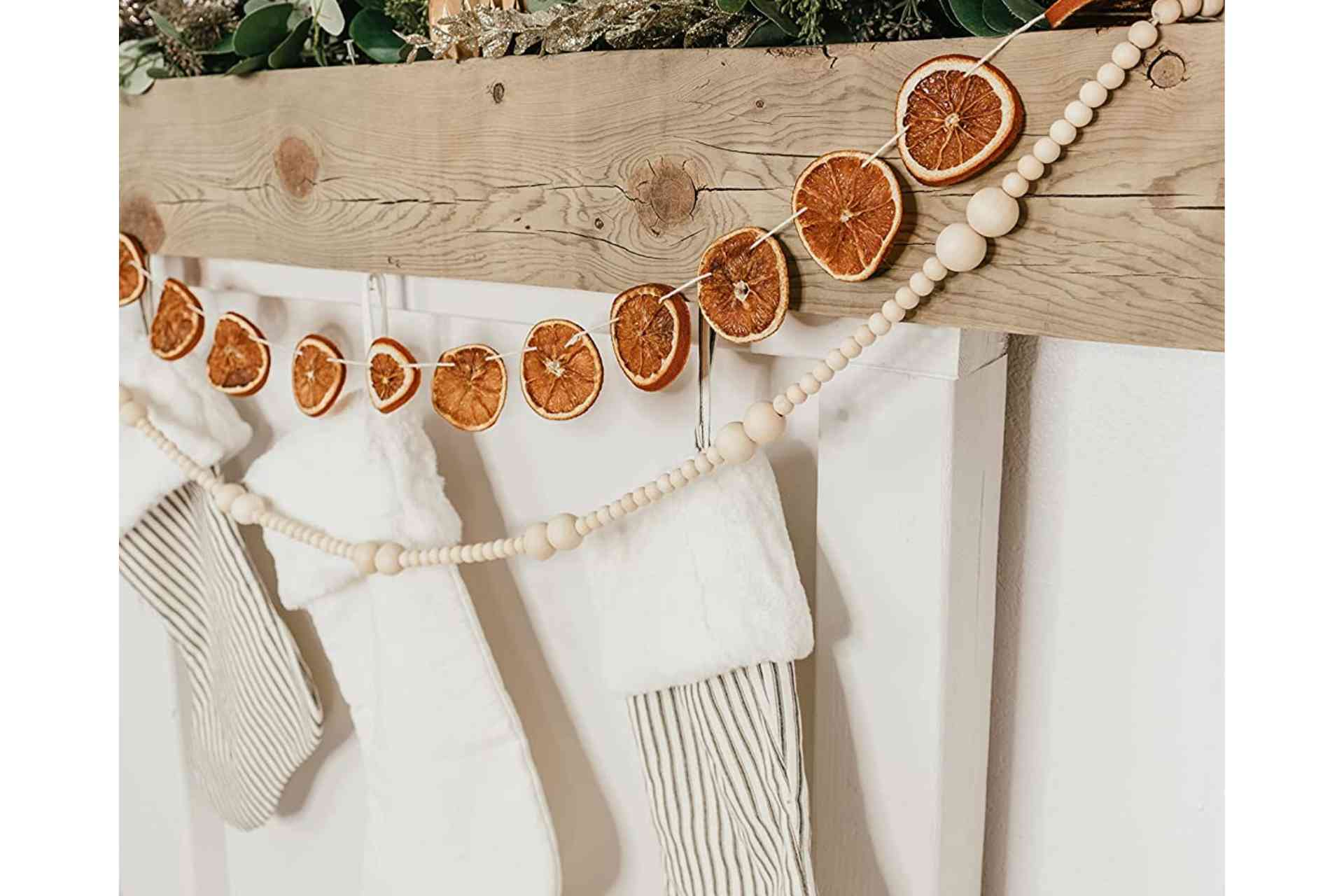 _farmhouse mantle garland images smgs